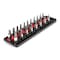 Tekton 3/8 in Drive Hex Bit Socket Set with Rails, 19-Piece (1/8-3/8 in., 3-10 mm) SHB91202 - alternate 1